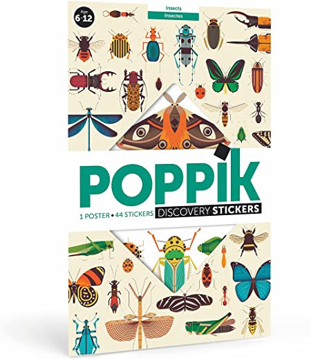 Poppik Creative Stickers - Insects