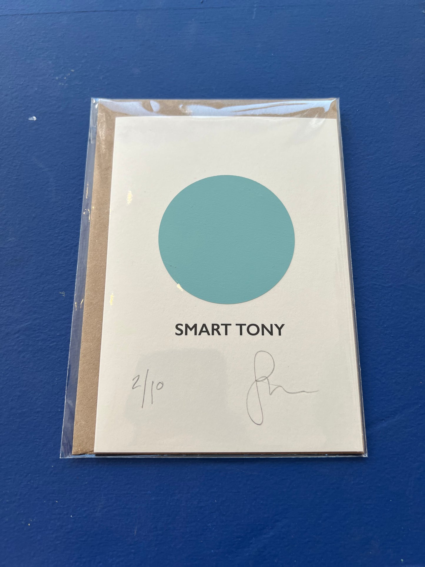 CMPH  ‘Smart Tony’ parting shot card