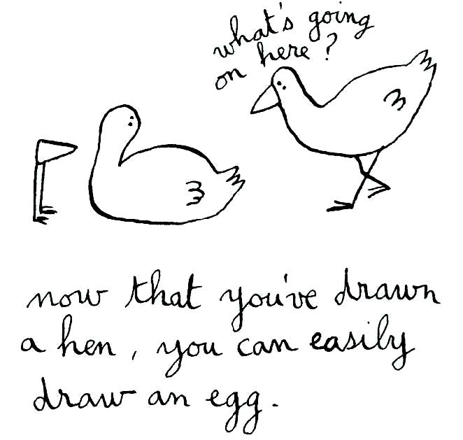 How to Draw a Chicken
