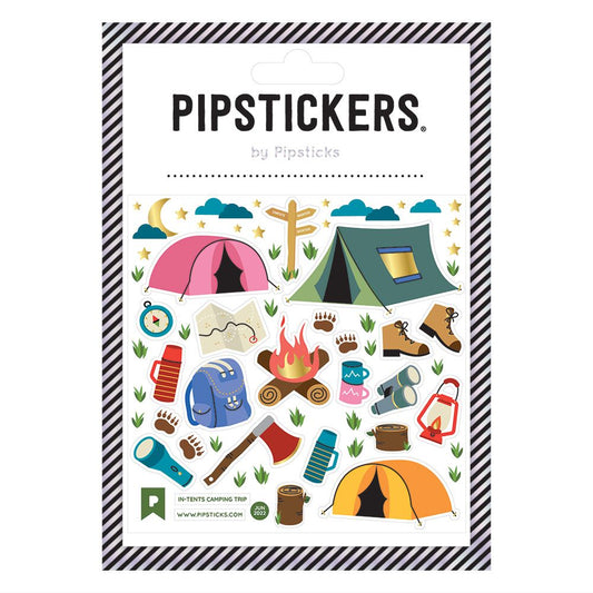 In-Tents Camping Trip Stickers
