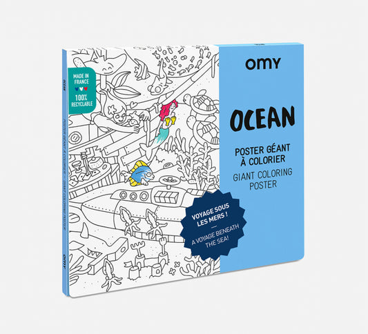 Ocean - Giant Colouring Poster