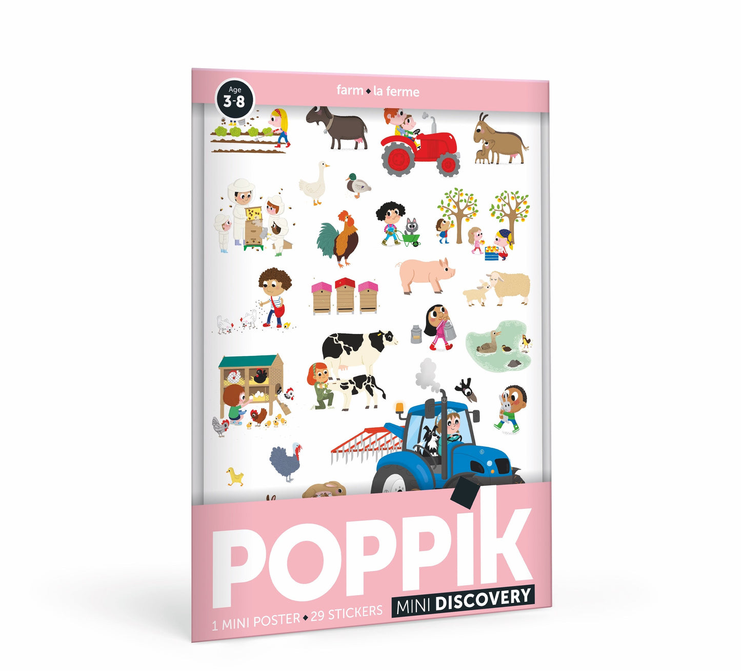 Poppik Farm/Pink Mini Discovery