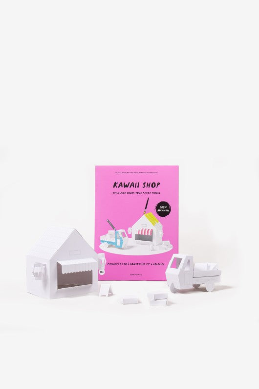 ‘Kawaii Shop’ Paper Model