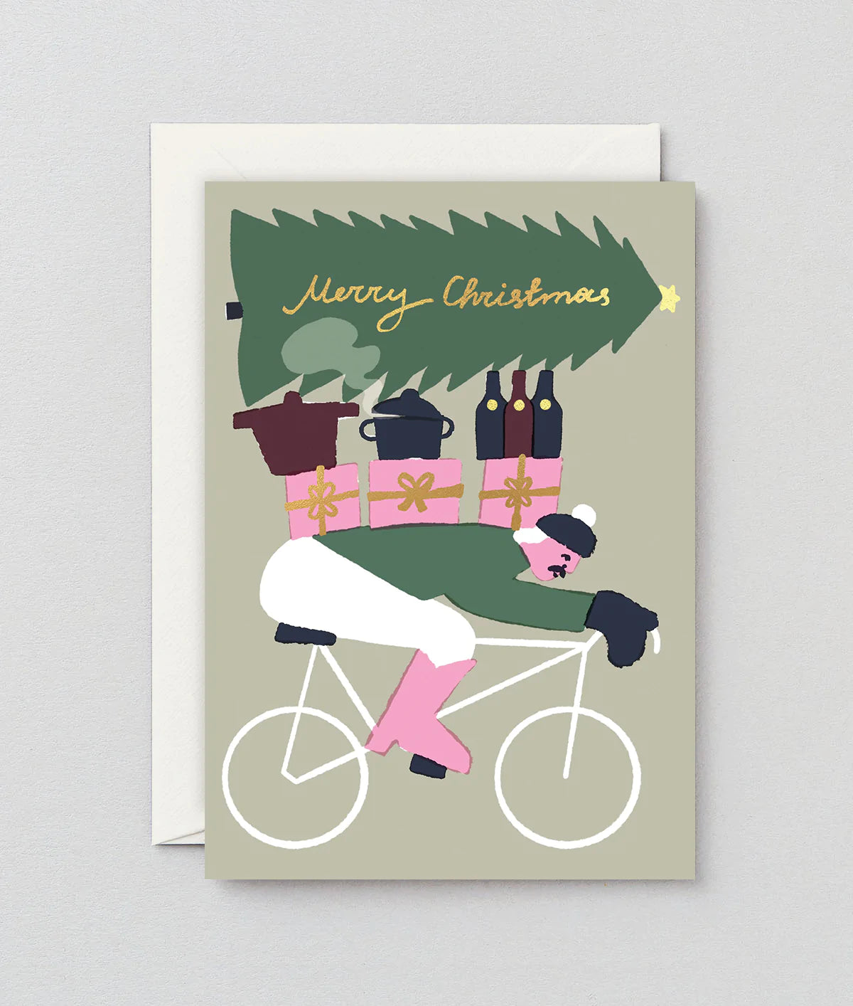 ’Merry Christmas Biker’ Card