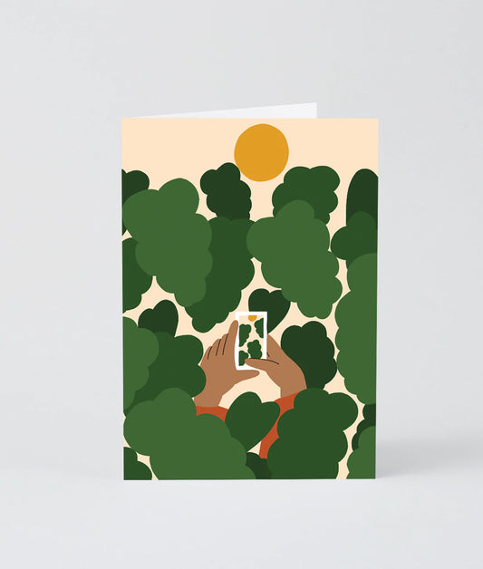 Wrap ‘Smile’ card