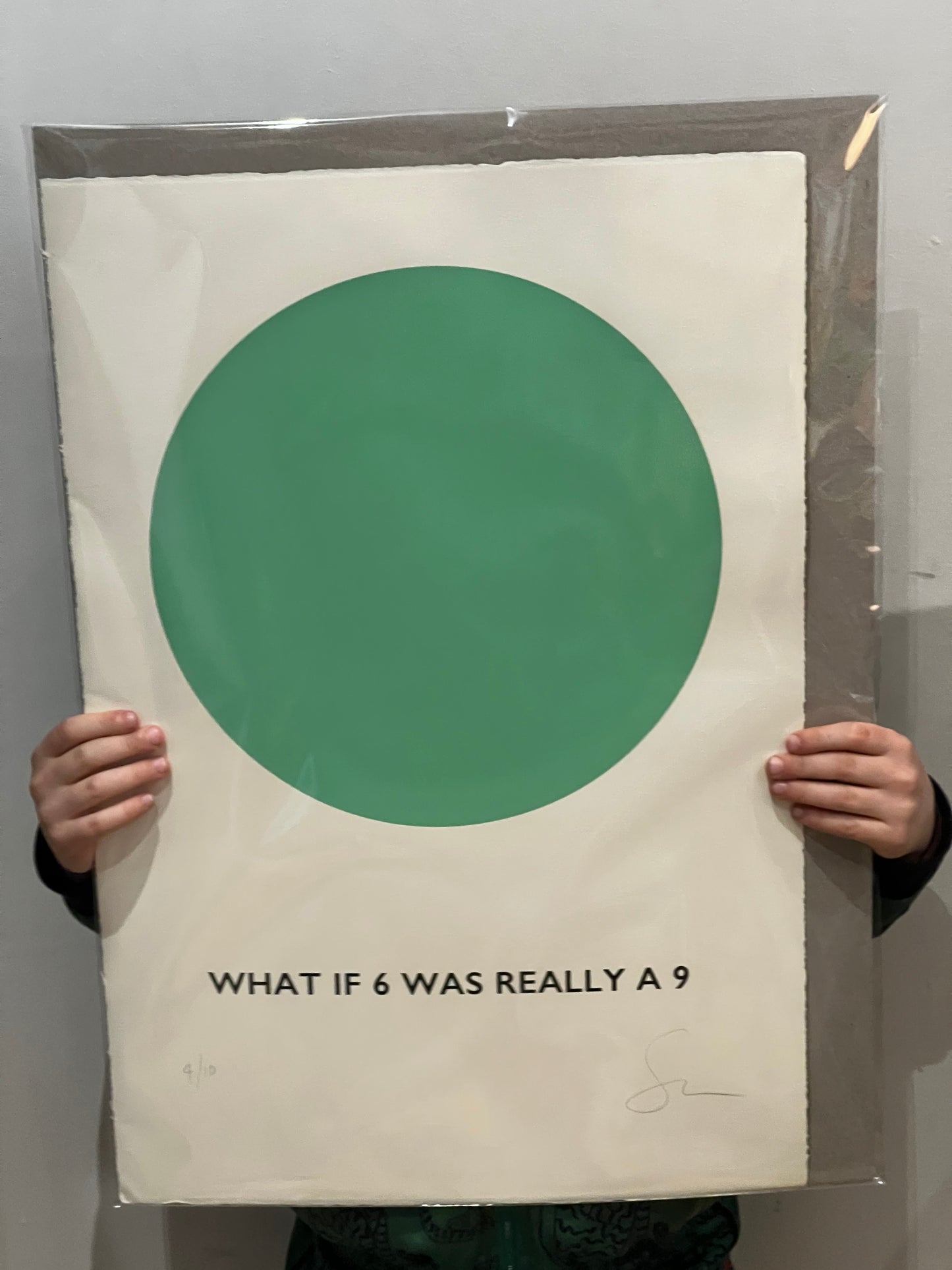 Copy of Colour Makes People Happy ‘What If 6 Was Really a 9’ print