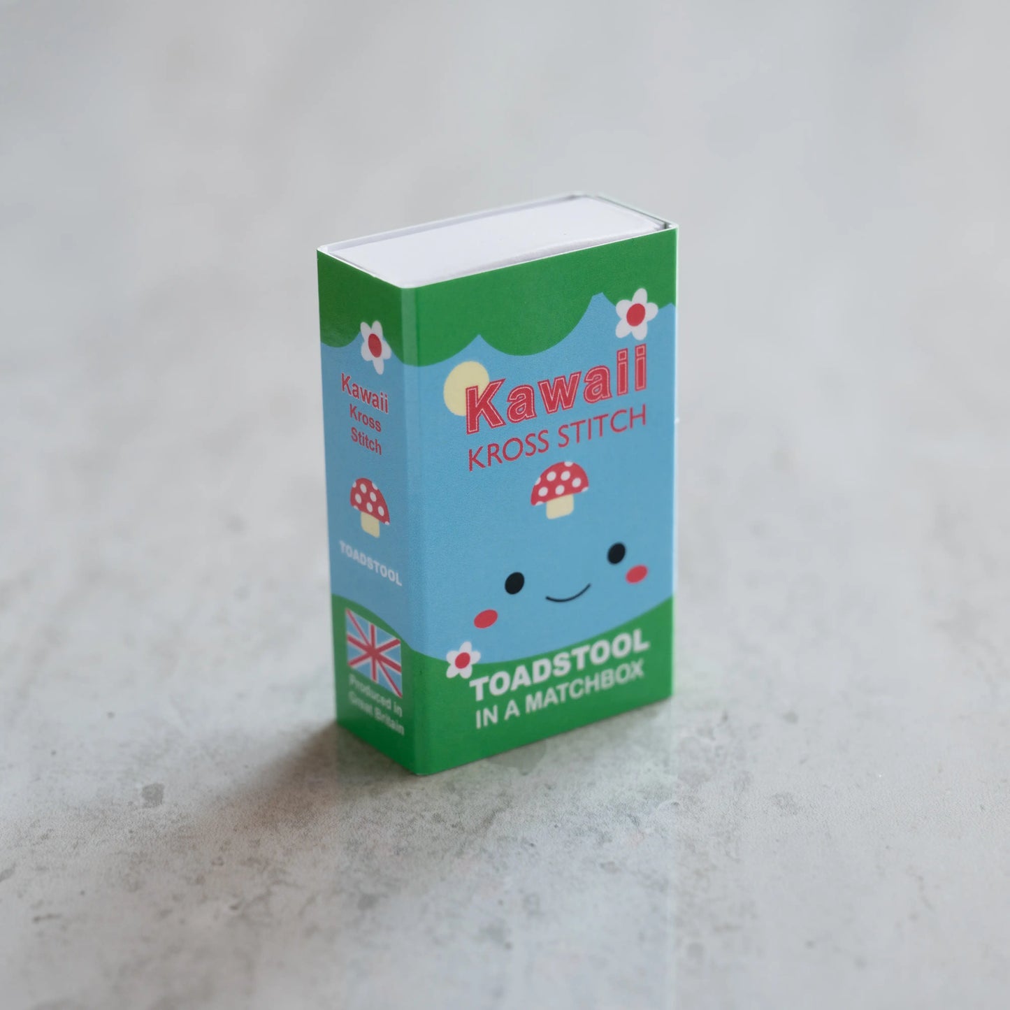 Kawaii Toadstool Cross Stitch Kit