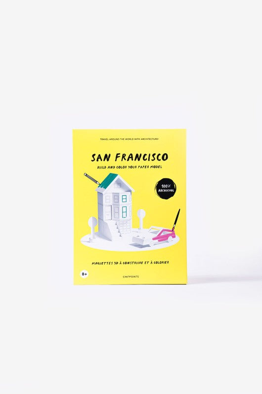 ‘San Francisco’ Paper Model