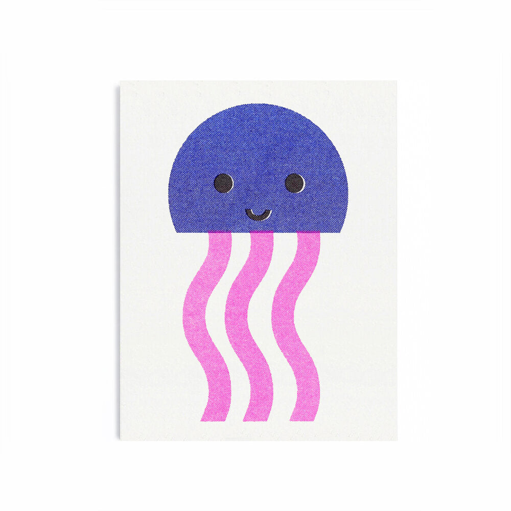 Jellyfish Mini Card