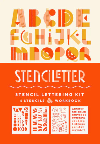 Stenciletter - Stencil Lettering Kit