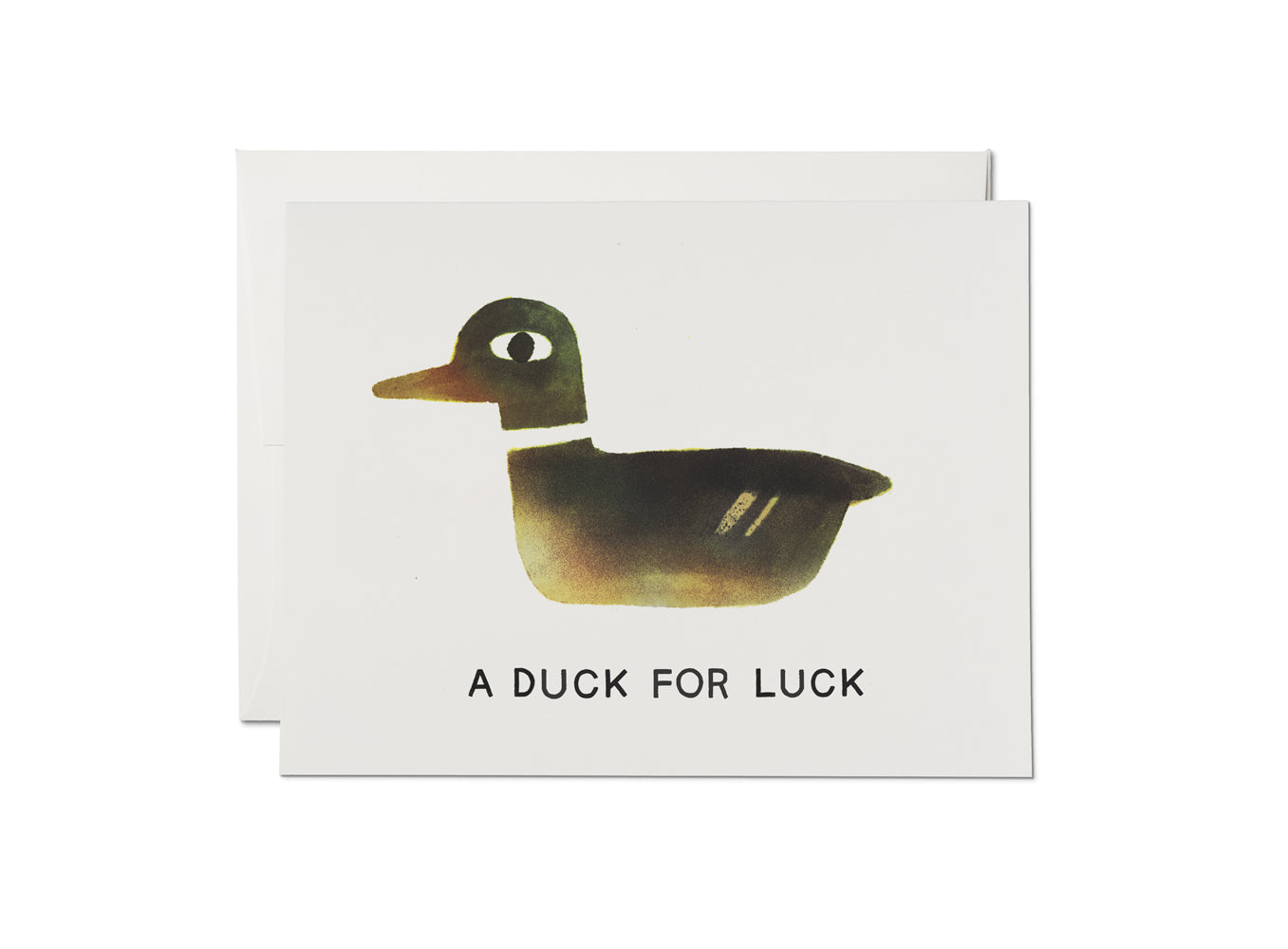 Red Cap Cards - A Duck For Luck