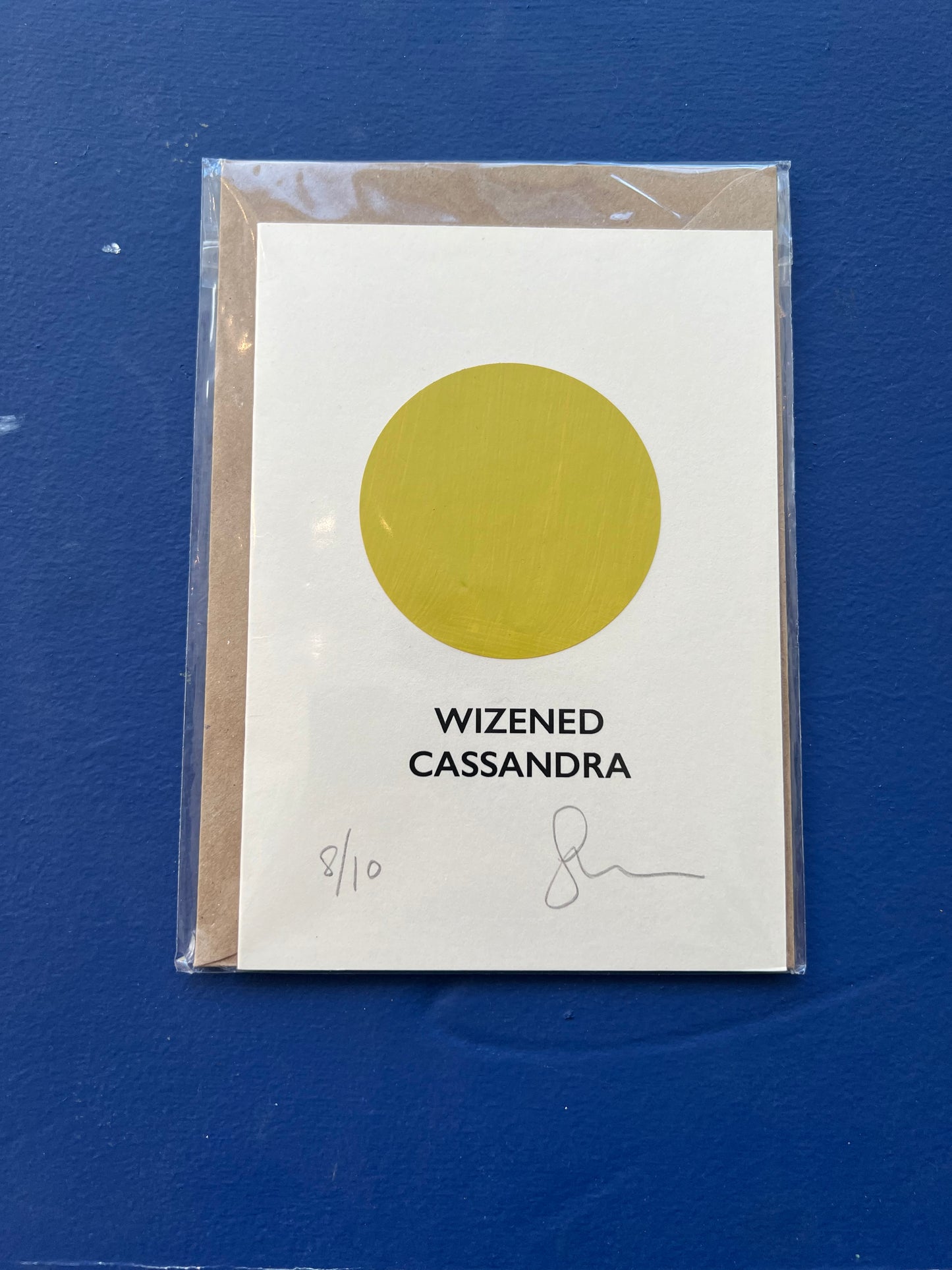 CMPH  ‘Wizened Cassandra’ parting shot card