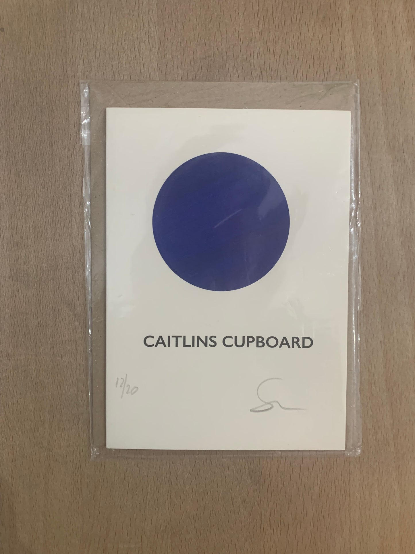 CMPH "Caitlins cupboard" parting shot card