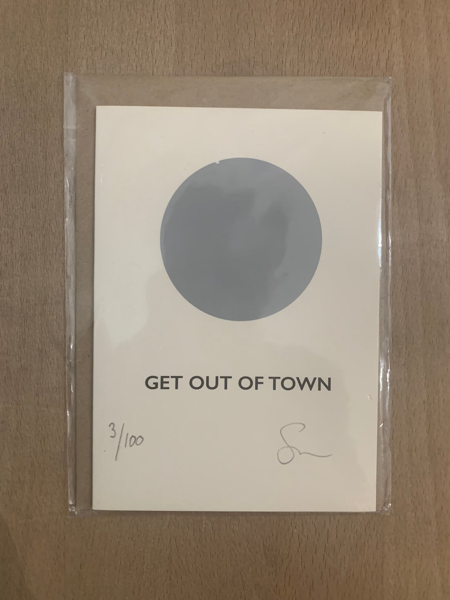 CMPH "Get out of town" parting shot card