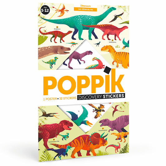 Poppik Creative Stickers - Dinosaurs