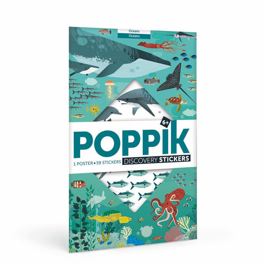Poppik Creative Stickers - Oceans