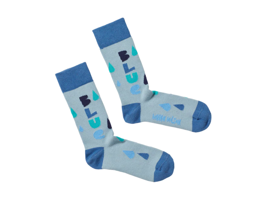 Donna Wilson Blue socks