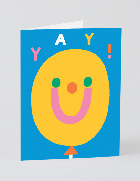 Wrap kids - Yay Balloon Card