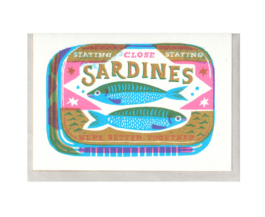 Sardines A6 Card