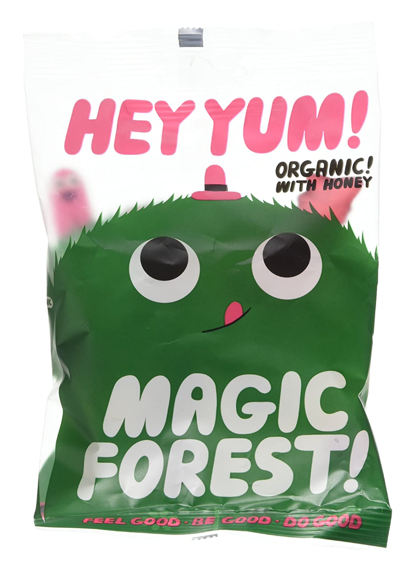 Hey Yum Organic Magic Forest Fruit Gummy Candy