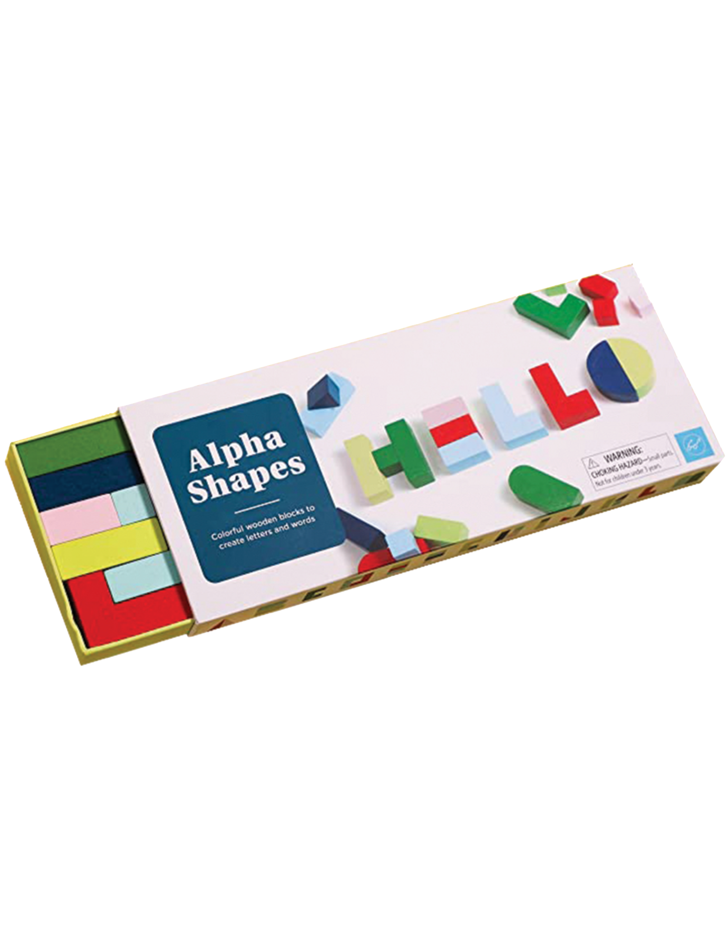 ‘Alpha Shapes’ wooden blocks