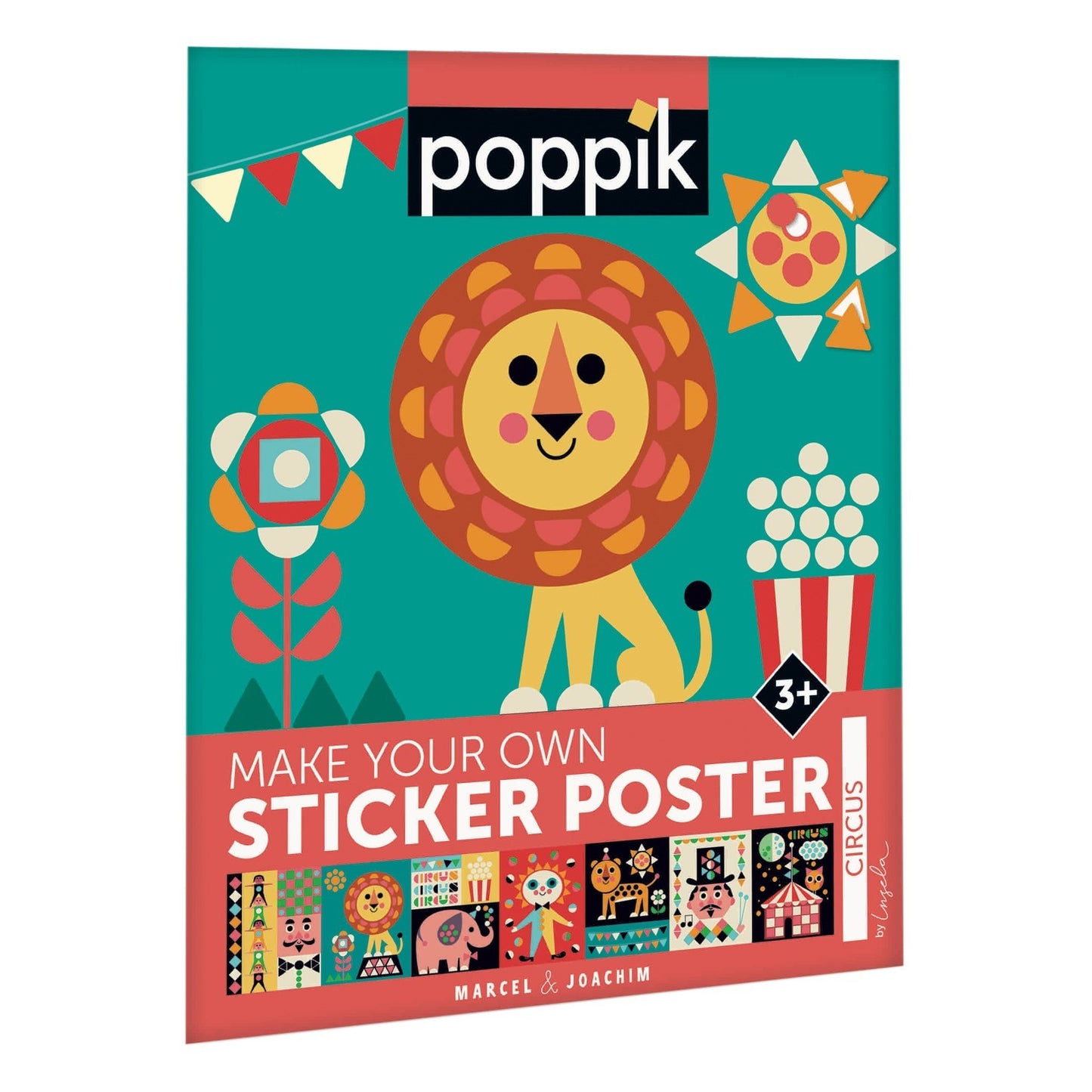 Poppik Creative Stickers - Circus
