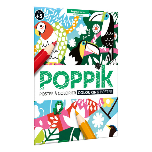 Poppik Arty Colouring - Tropical
