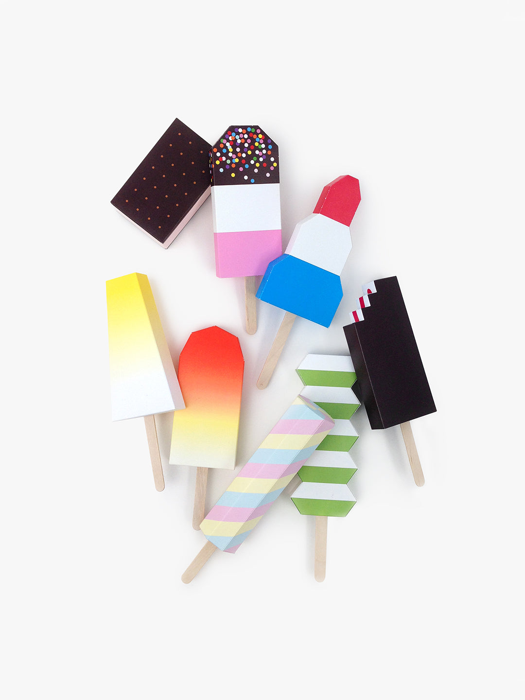 Paper Ice Lollies